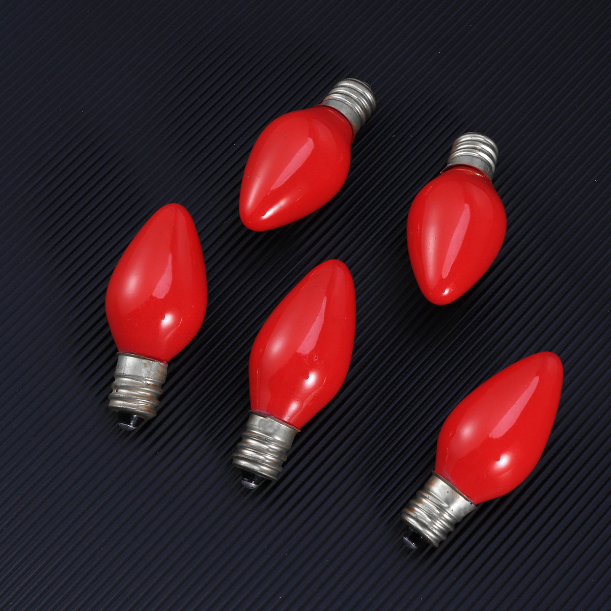 Decor Lighting Fixtures - 50個入り ステンレス製 電球 7W E12 220V