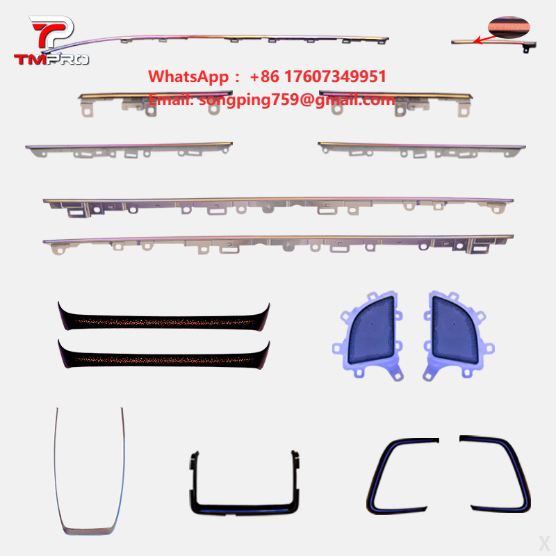 Lighting Interior Decor - TMPRO 64色ダイナミックLEDアンビエントライト。トヨタ・アルファード40シリーズ（2024年～2025年式）用。左ハンドル/右ハンドル車両に対応。車内装飾のアップグレードに。