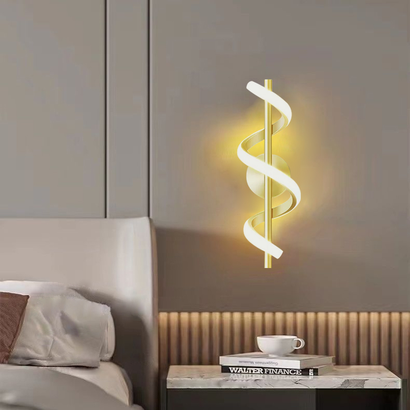 ミニマリストの北欧スタイルのLEDウォールライト,寝室,ベッ - Decor Lighting Online のレビューと価格
