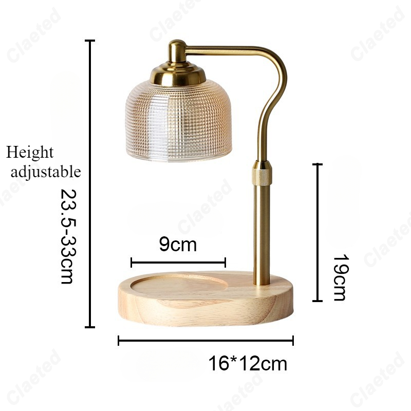 創造的なワックス溶解ランプ,アロマテラピー,高さ調節可能,コ - Decor Lighting Fixtures のレビューと価格