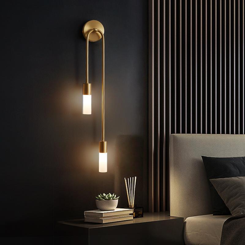 レトロ背景リビングルーム通路寝室ランプベッドサイド北欧クリエ - Lighting Decor For Living Room のレビューと価格