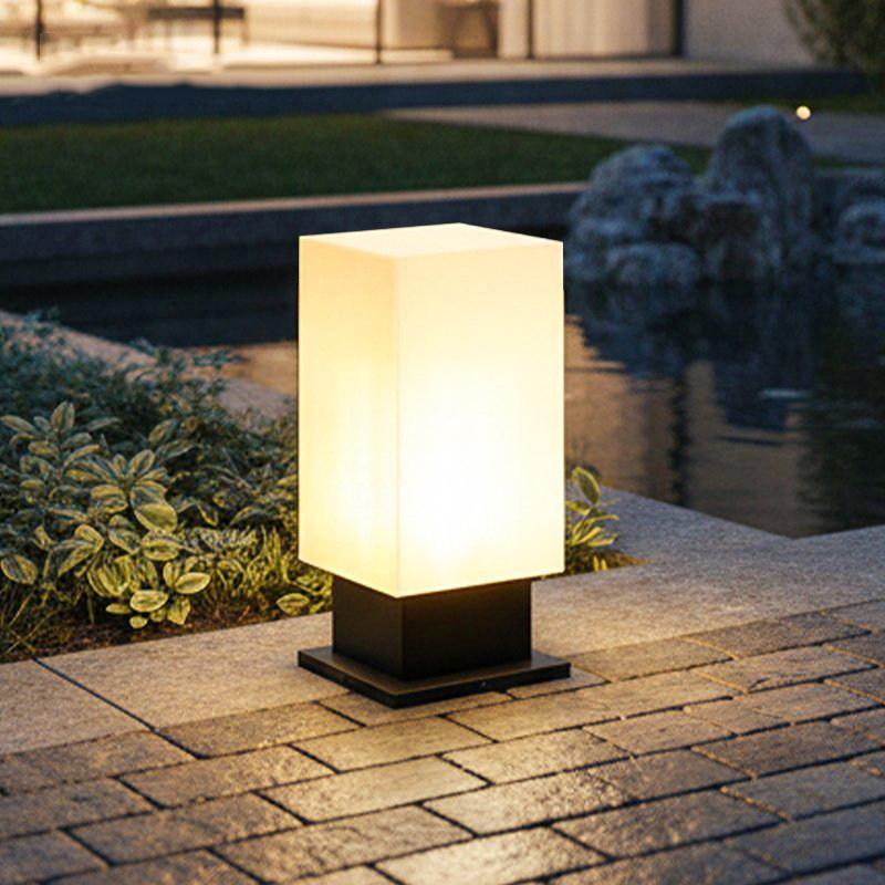 発光フロアランプ中庭ソーラーLED屋外照明非ソーラーランプ屋 - Garden Lighting Decor のレビューと価格