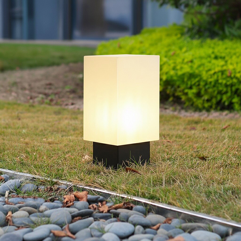 発光フロアランプ中庭ソーラーLED屋外照明非ソーラーランプ屋 - Garden Lighting Decor のレビューと価格