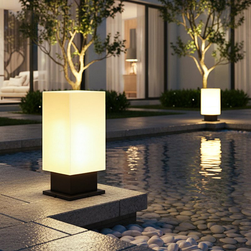 発光フロアランプ中庭ソーラーLED屋外照明非ソーラーランプ屋 - Garden Lighting Decor のレビューと価格