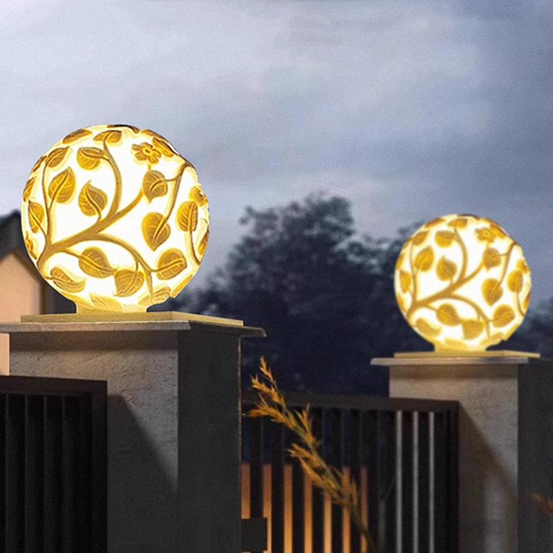 屋外用柱状ライト ソーラーLED柱状ライト 非ソーラーライト - Garden Lighting Decor のレビューと価格