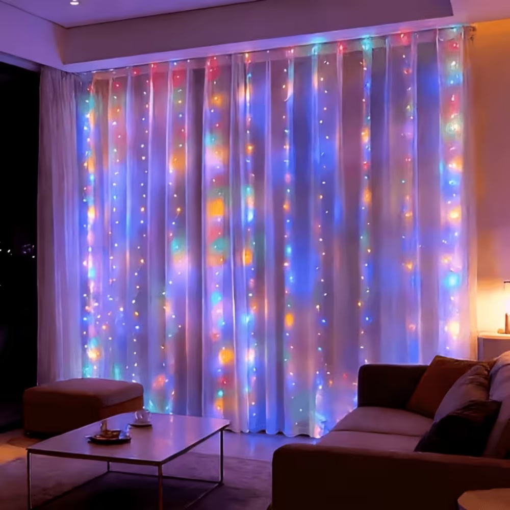 クリスマスホームデコレーション2026 カーテンLEDフェア - Fairy Light Curtain のレビューと価格
