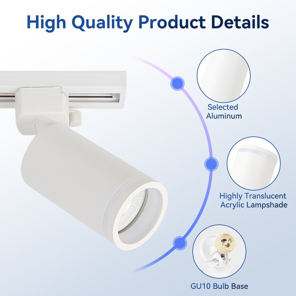 GU10 トラックライト LED トラックランプ交換可能な電 - Decor Lighting Fixtures のレビューと価格