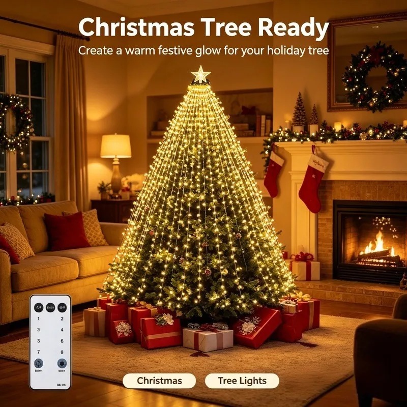 防水USB LEDストリングライト、クリスマスツリー、結婚式 - Garden Lighting Decor のレビューと価格