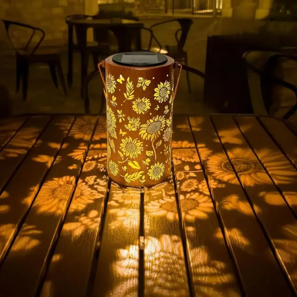 ひまわりライト＆シャドウライト 防水屋外ライト 夜間通路・芝 - Garden Lighting Decor のレビューと価格