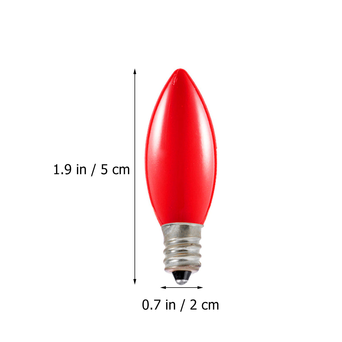 50個入り、ステンレス製、赤色、E12口金、7W、220V、 - Decor Lighting Fixtures のレビューと価格