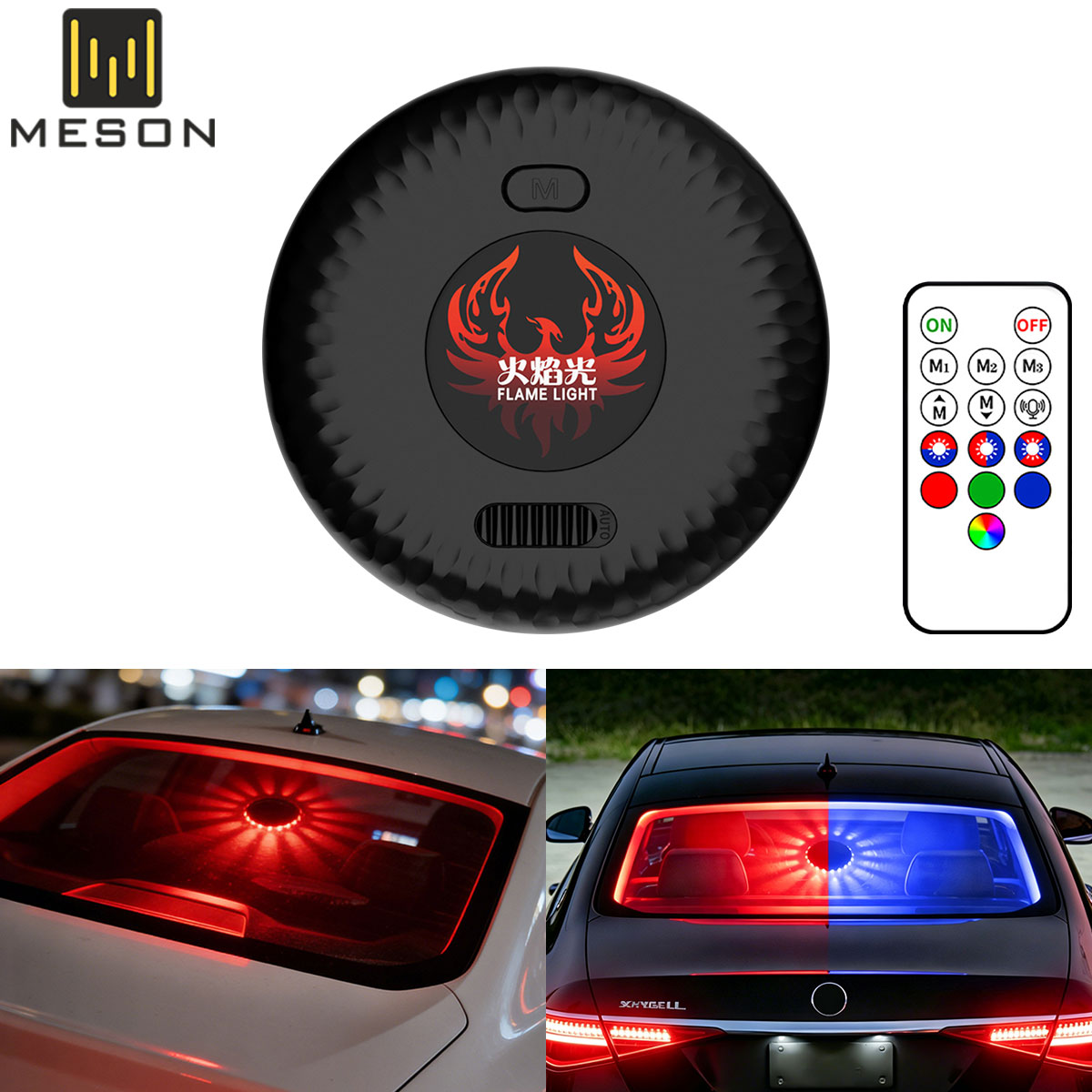 KEVANLY 車用リアRGBウィンドシールド安全警告雰囲気 - Lighting Interior Decor のレビューと価格