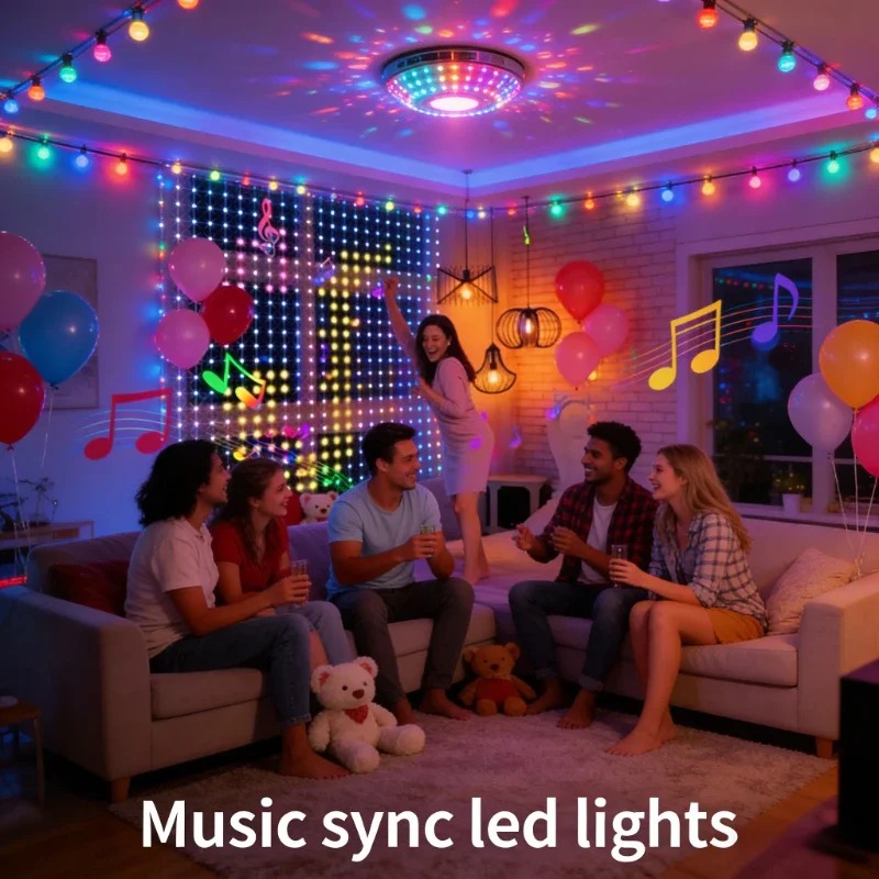 USB電源式アプリ制御LEDカーテンライト、クリスマス、窓、 - Fairy Light Curtain のレビューと価格